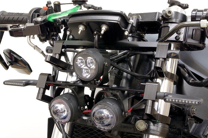 CBR400RR（NC29） フォーククランプステー変更