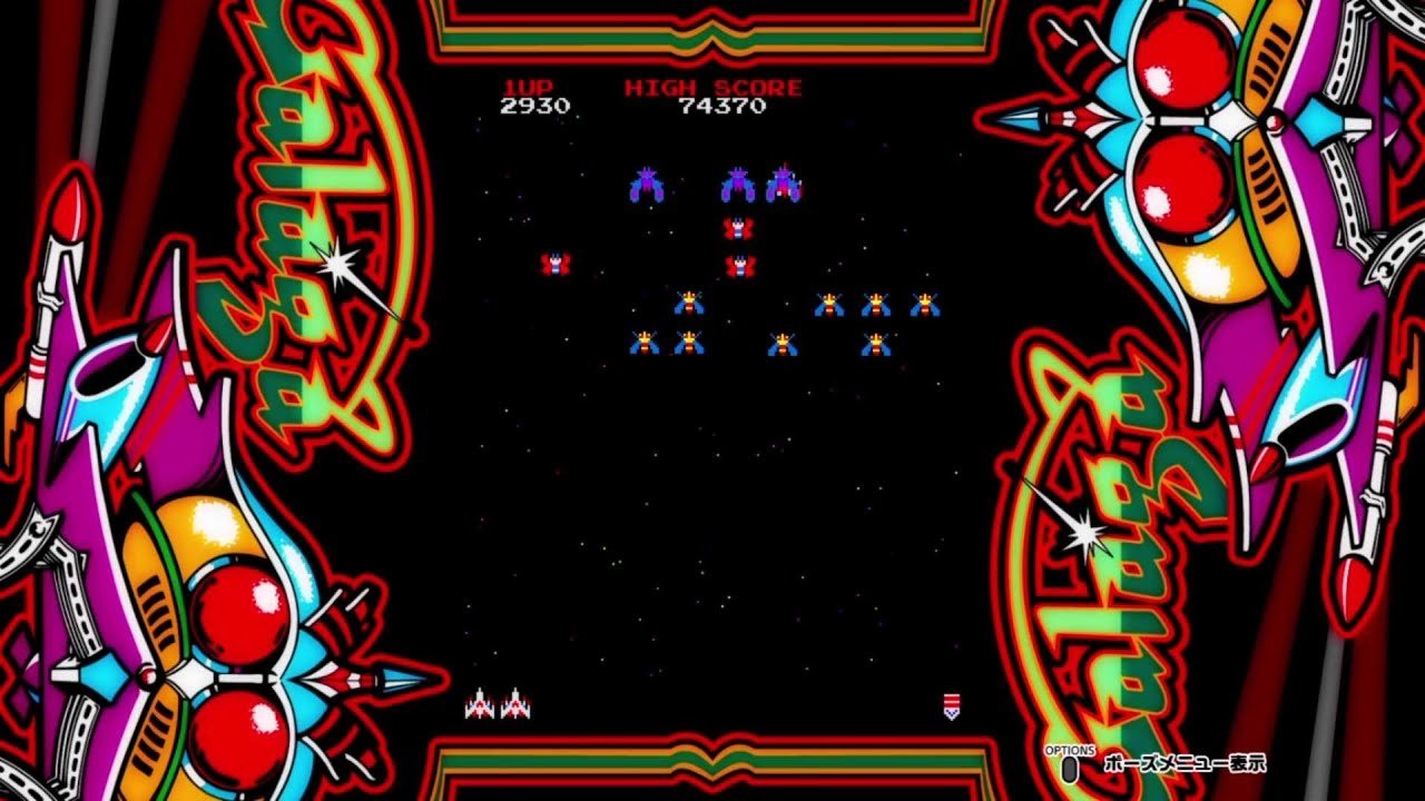 アーケードゲームシリーズ「ギャラガ」プレイ動画 - YouTube